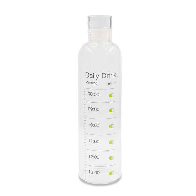Butelka ze szkła borokrzemowego Wimbledon 550 ml, transparentny