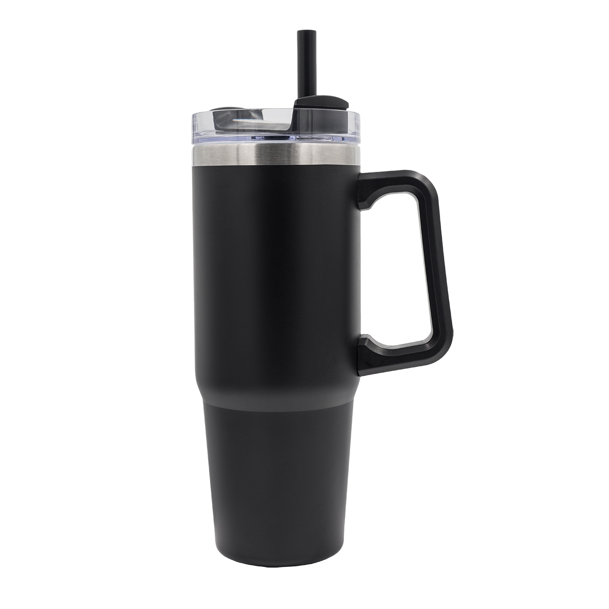 Kubek termiczny Memphis 900 ml, czarny - obrazek 3