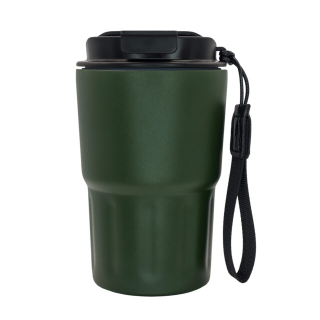 Kubek termiczny Skagen 330 ml, ciemny zielony