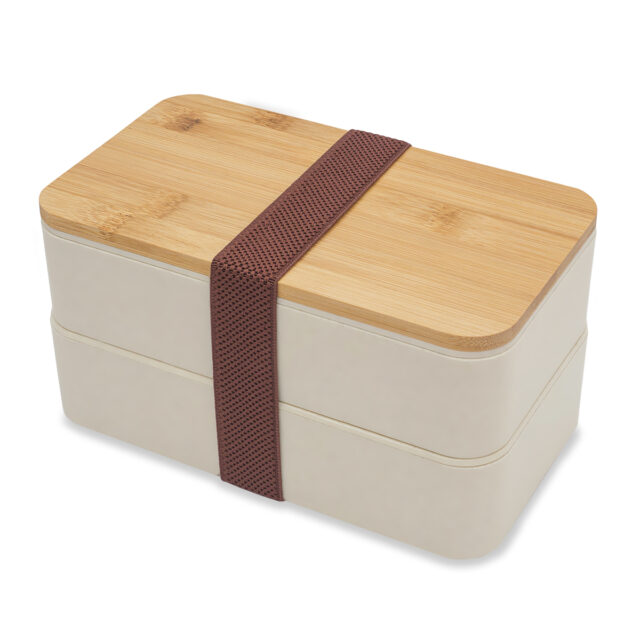 Victor lunch box podwójny 1000 ml, beżowy
