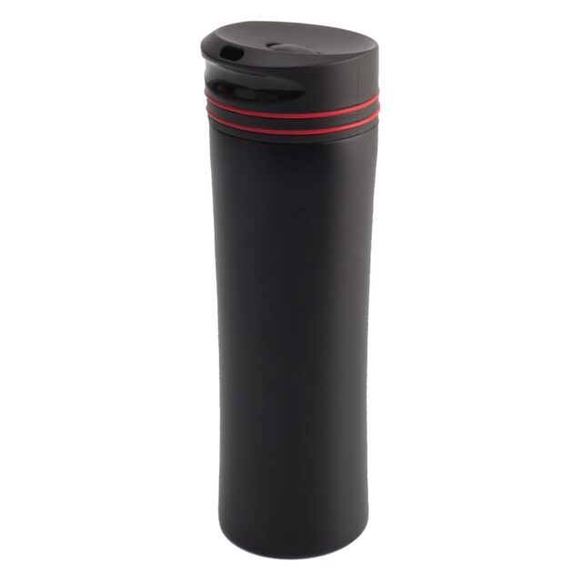 Kubek termiczny Lahti 450 ml, czerwony