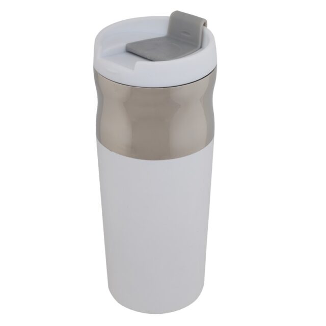Kubek termiczny Ottawa 450 ml, biały
