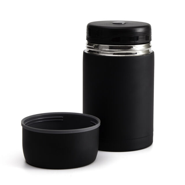 Pojemnik próżniowy Termo 800 ml, czarny