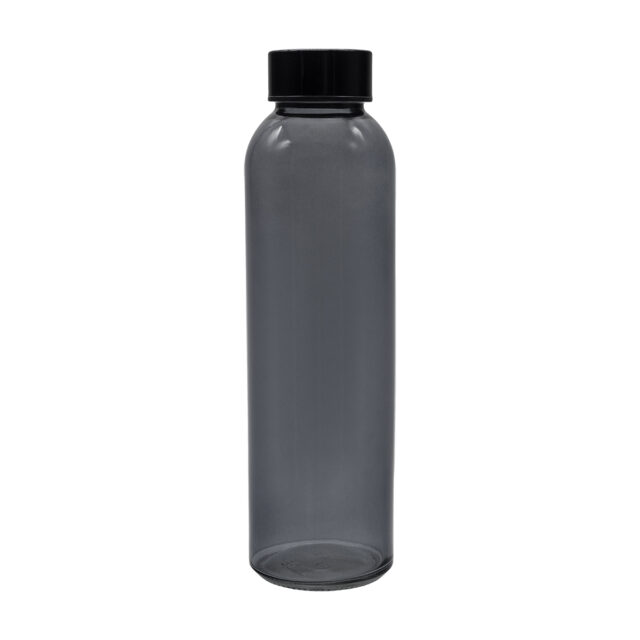 Butelka szklana Onyx 500 ml, czarny