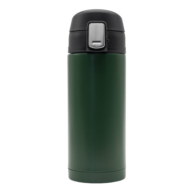 Kubek termiczny Bergen 340 ml, ciemny zielony