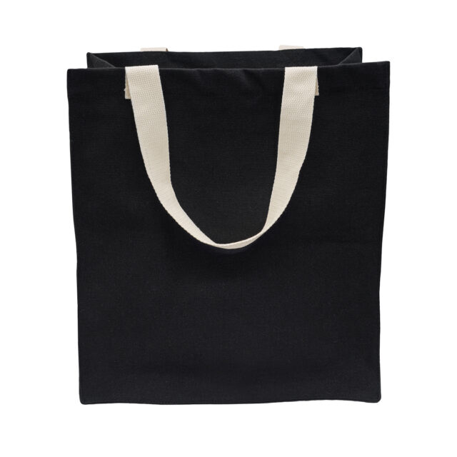 Torba z bawełny 340 g/m2 Lisburn, czarny