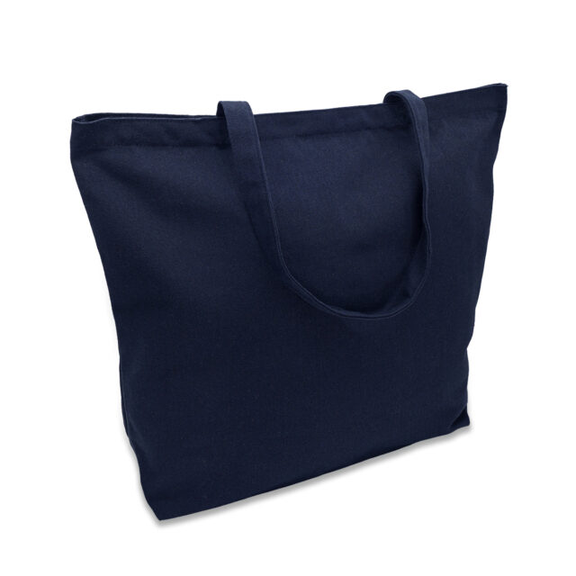 Torba z bawełny 340g/m2 Kinia, granatowy
