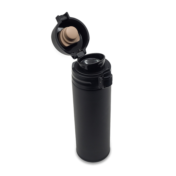 Kubek termiczny Olten 400 ml, czarny - obrazek 3