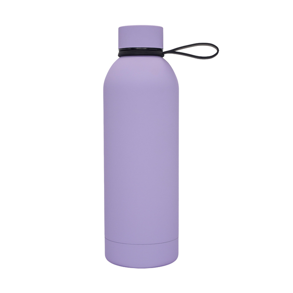 Butelka termiczna z uchwytem Mendoza Duo 500 ml, fioletowy
