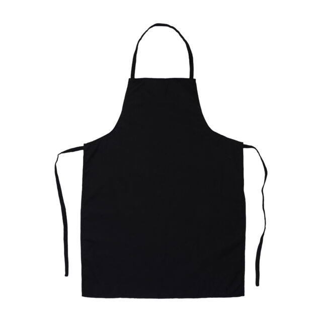 Fartuch bawełniany 200 gsm Elgusto, czarny