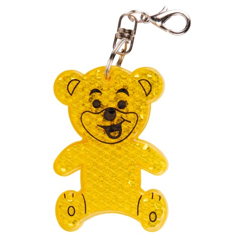 Brelok Teddy, żółty