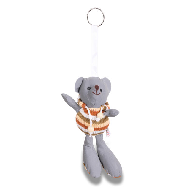 Brelok Teddy, szary