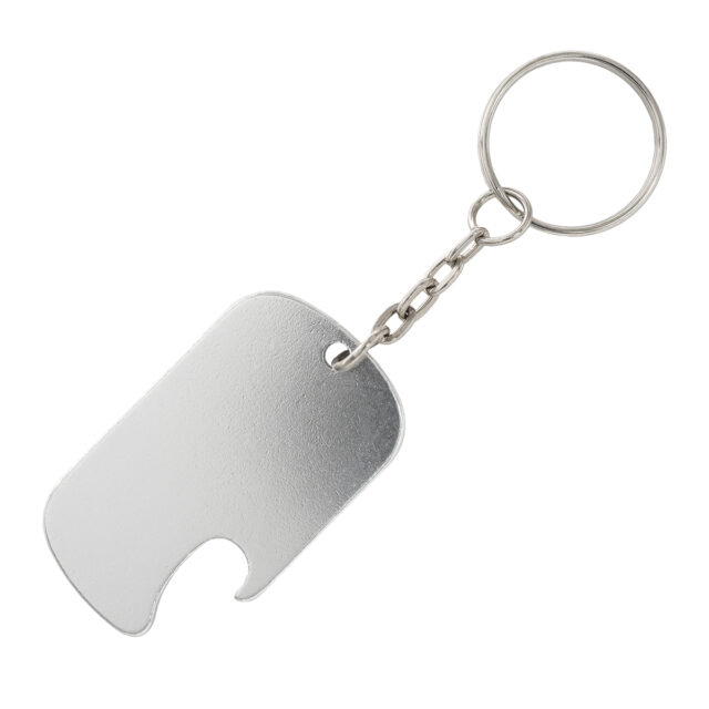 Brelok otwieracz Handy, srebrny