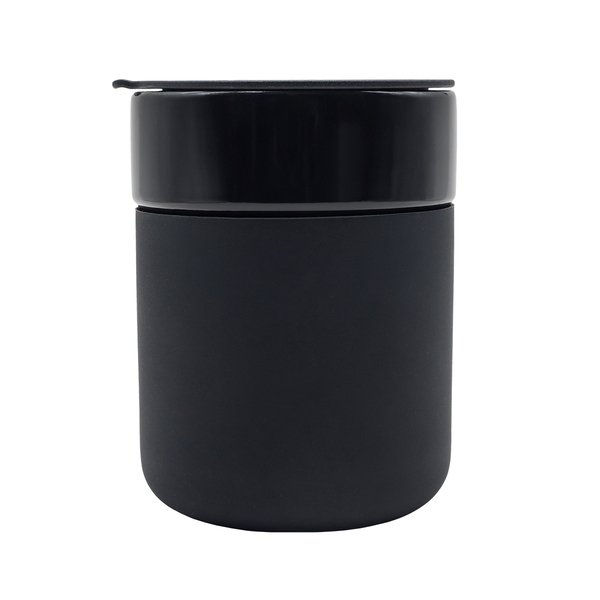 Kubek ceramiczny Caldo 370 ml, czarny