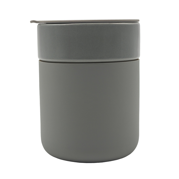 Kubek ceramiczny Caldo 370 ml, szary