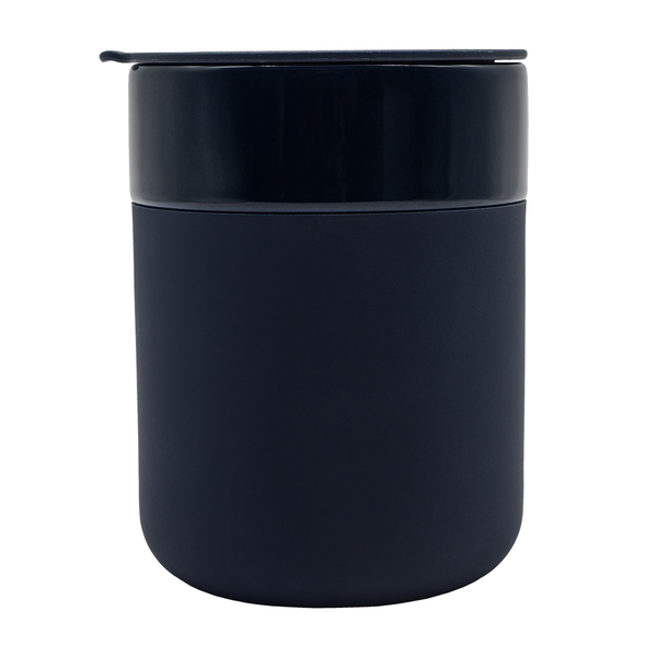 Kubek ceramiczny Caldo 370 ml, granatowy